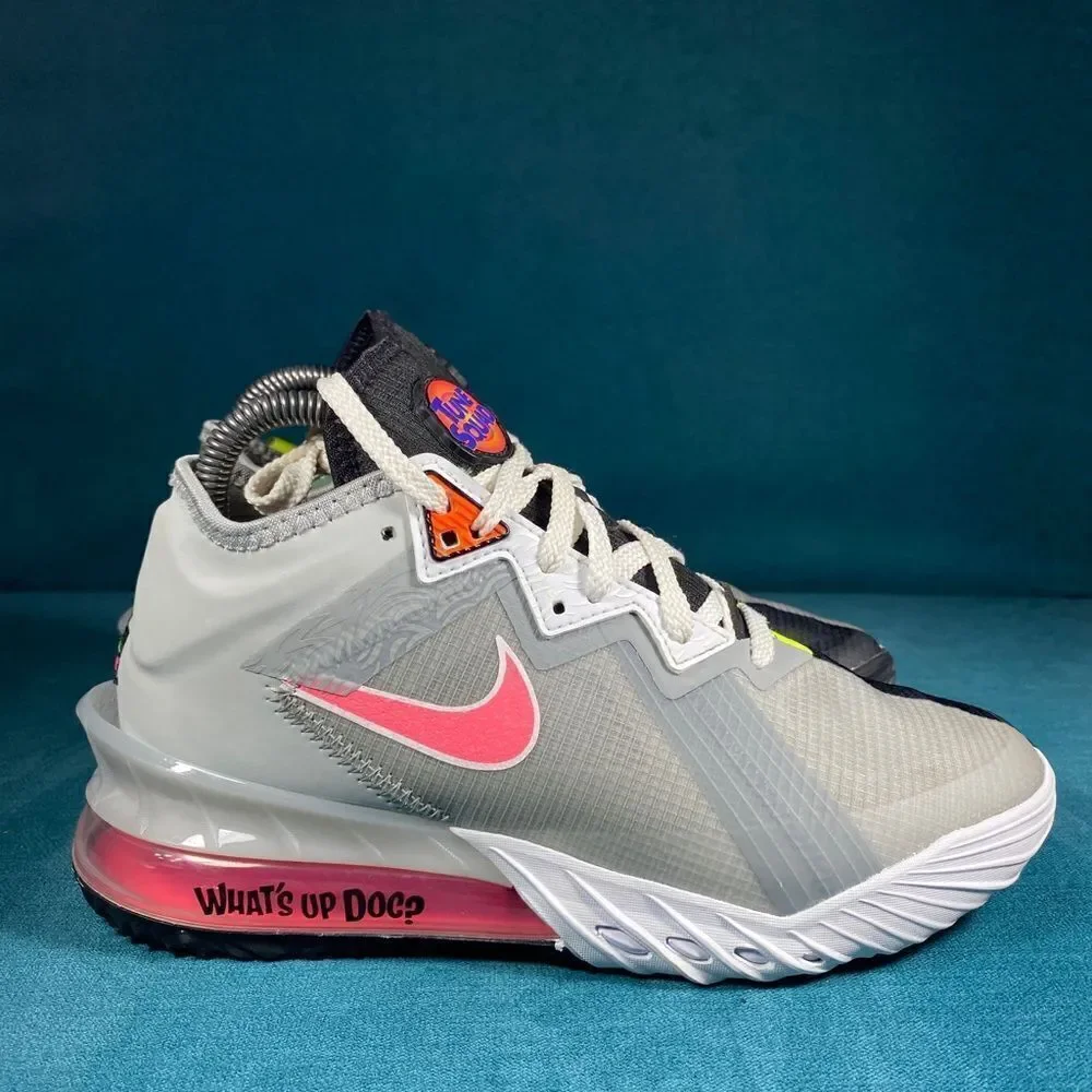 Size 5.5M/7Women - Nike Lebron 18 Space Jam shoes